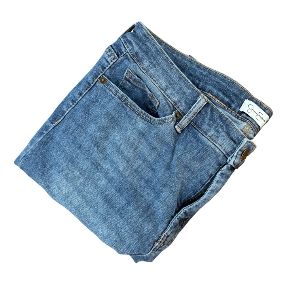 JESSICA SIMPSON Skinny Jeans Womens 12 Blue Stretch Denim Casual Everyday‎